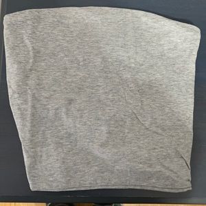 Brandy Melville grey tube top. One size, never worn